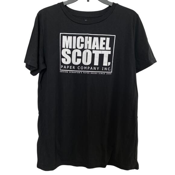 The Office Michael Scott Paper Company Inc. Short Sleeve Tee X-Large - Picture 1 of 3